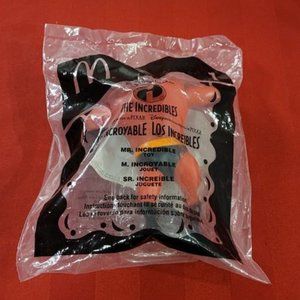 2004 THE INCREDIBLES, MR. INCREDIBLE TOY, MINT IN THE PACKAGE!!!